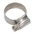 Hose Clip Stainless Steel Ø16-22mm Pack of 10 - SHCSS00 - Farming Parts