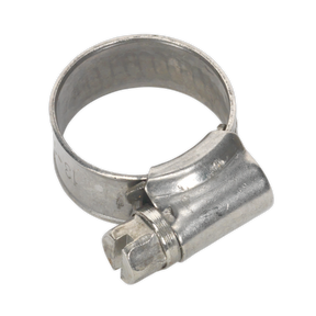 Hose Clip Stainless Steel Ø13-19mm Pack of 10 - SHCSSM00 - Farming Parts