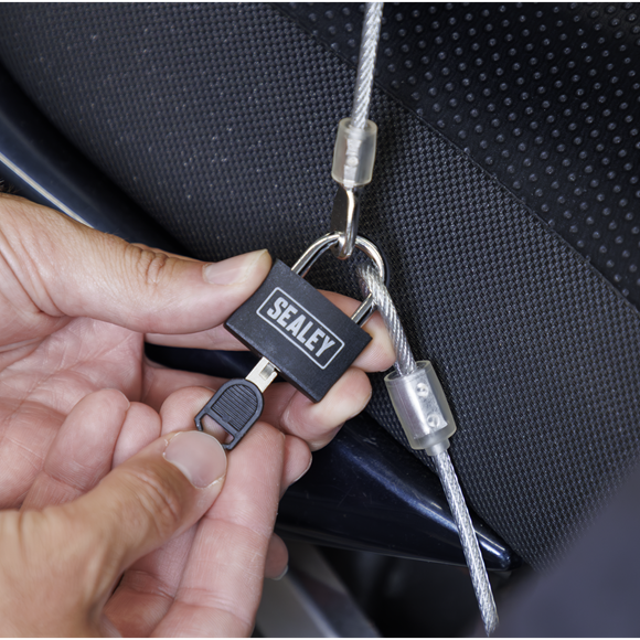 Motorcycle Cable Lock 3m - SE-SHGCL3