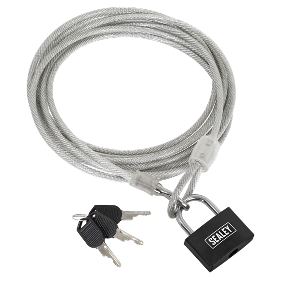 Motorcycle Cable Lock 3m - SE-SHGCL3