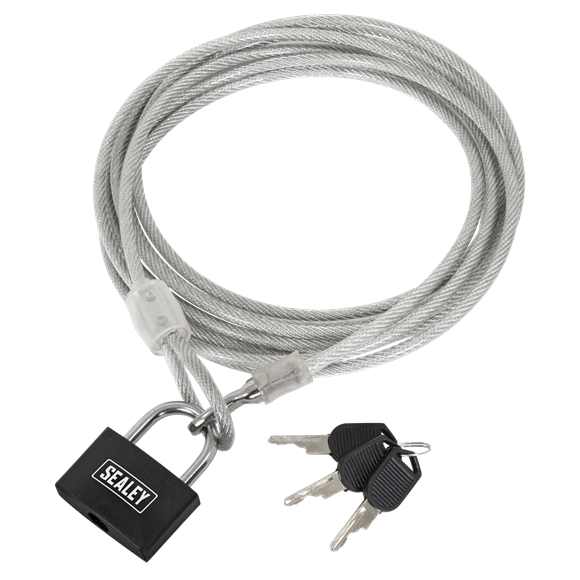 Motorcycle Cable Lock 3m - SE-SHGCL3