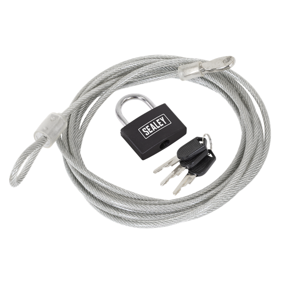 Motorcycle Cable Lock 3m - SE-SHGCL3