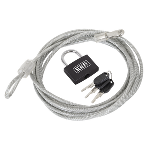Motorcycle Cable Lock 3m - SE-SHGCL3