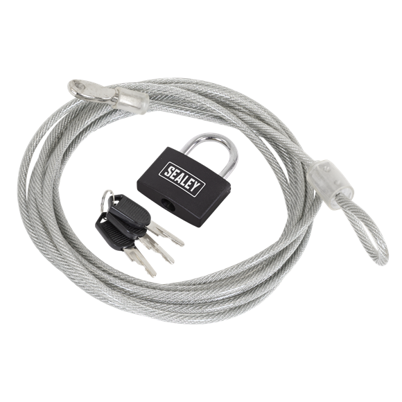 Motorcycle Cable Lock 3m - SE-SHGCL3