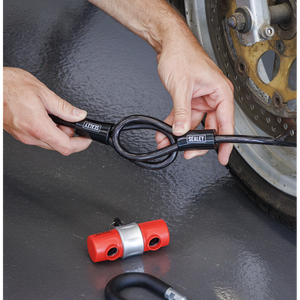 Motorcycle Cable Lock 5m - SE-SHGCL5