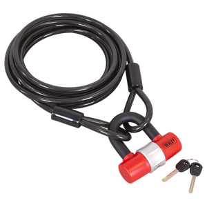 Motorcycle Cable Lock 5m - SE-SHGCL5