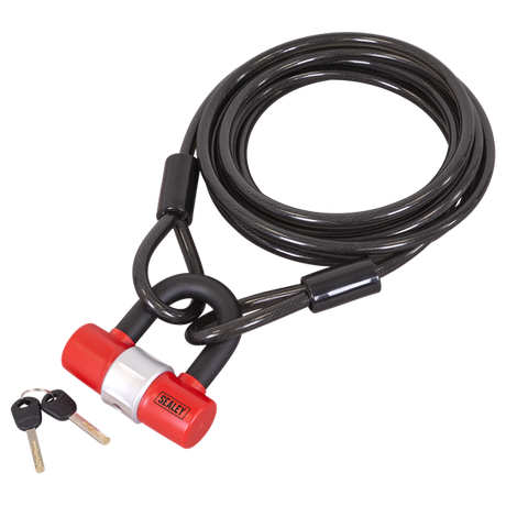 Motorcycle Cable Lock 5m - SE-SHGCL5