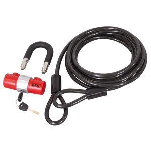 Motorcycle Cable Lock 5m - SE-SHGCL5