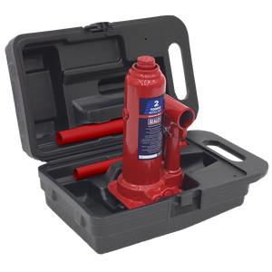 Bottle Jack 2 Tonne with Storage Case - SJ2BMC - Farming Parts