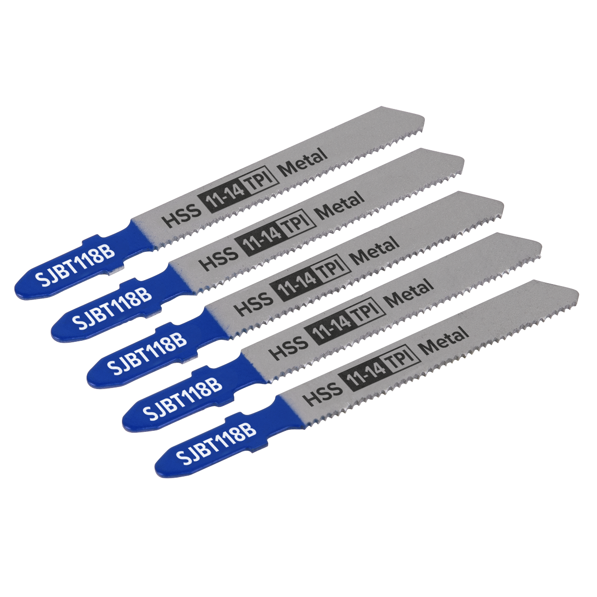 Jigsaw Blade Metal 92mm 11-14tpi - Pack of 5 - SJBT118B - Farming Parts