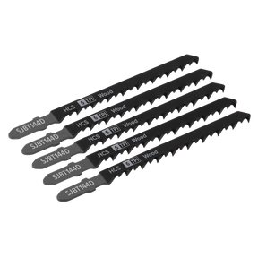 Jigsaw Blade General Wood 100mm 6tpi - Pack of 5 - SJBT144D - Farming Parts