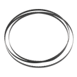 A black, circular rubber ring with a slightly textured surface, reminiscent of the flexibility found in the Sealey Bandsaw Blade 1400 x 6.5 x 0.35mm 24tpi - SM1303B24 used for cutting wood.