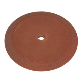 A Sealey Grinding Disc Ceramic Ø105mm, Model SMS2003.C, featuring a central hole for mounting.