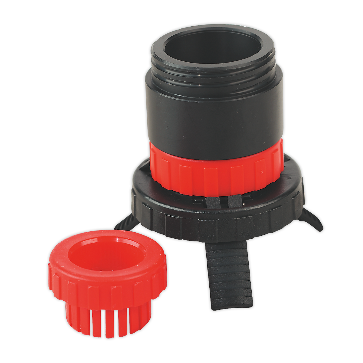 Universal Drum Adaptor fits SOLV/SF to Plastic Pouring Spouts - SOLV/SFX - Farming Parts