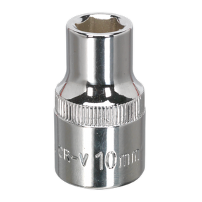 WallDrive® Socket 10mm 1/2"Sq Drive Fully Polished - SP1210 - Farming Parts