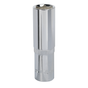WallDrive® Socket 16mm Deep 1/2"Sq Drive Fully Polished - SP1216D - Farming Parts
