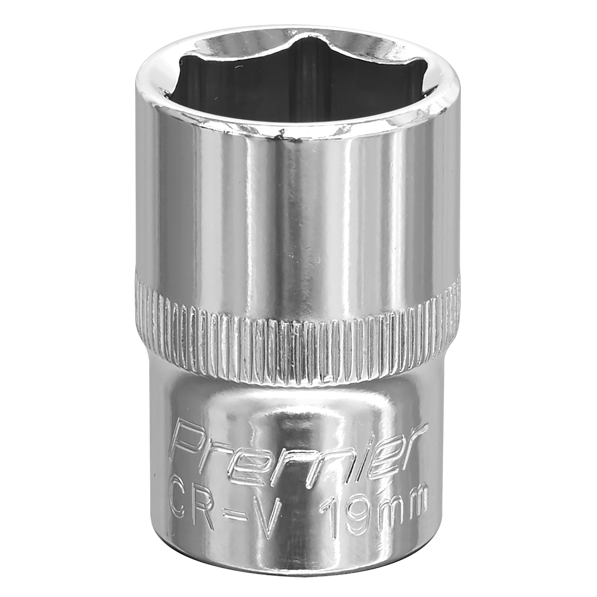 WallDrive® Socket 19mm 1/2"Sq Drive Fully Polished - SP1219 - Farming Parts