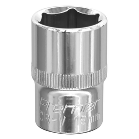 WallDrive® Socket 19mm 1/2"Sq Drive Fully Polished - SP1219 - Farming Parts