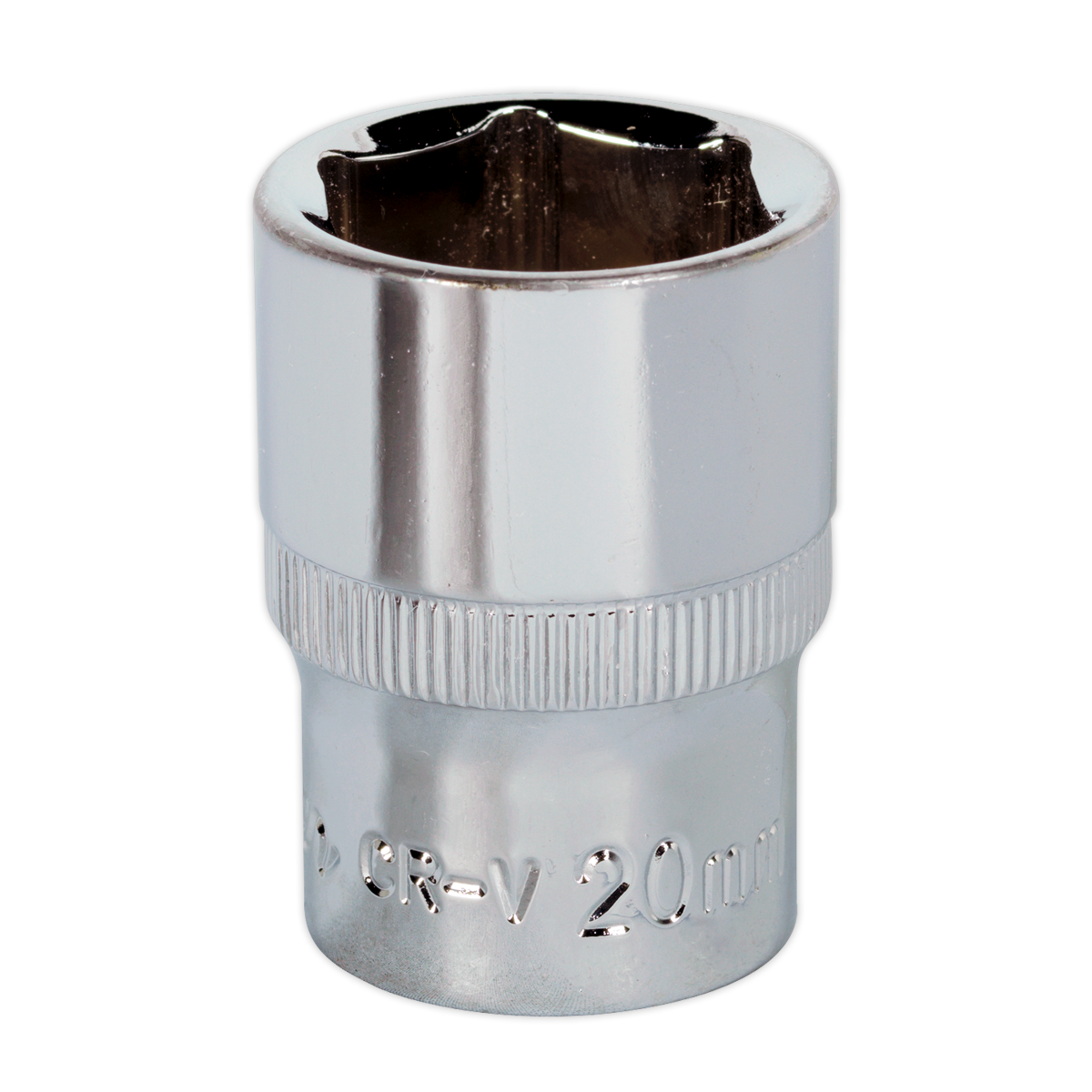 WallDrive® Socket 20mm 1/2"Sq Drive Fully Polished - SP1220 - Farming Parts