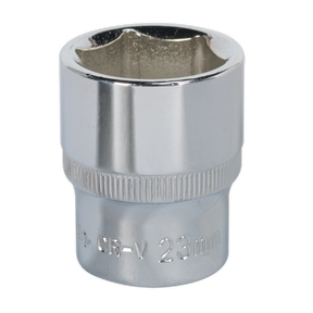 WallDrive® Socket 23mm 1/2"Sq Drive Fully Polished - SP1223 - Farming Parts
