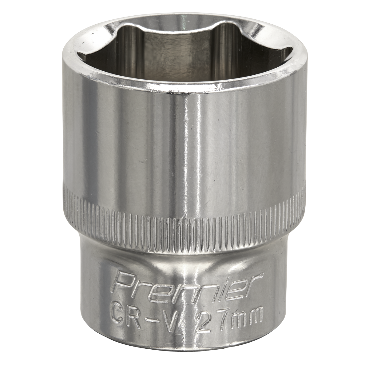 WallDrive® Socket 27mm 1/2"Sq Drive Fully Polished - SP1227 - Farming Parts