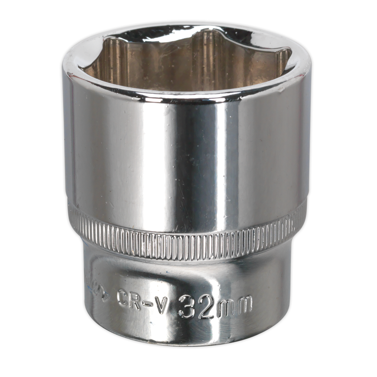 WallDrive® Socket 32mm 1/2"Sq Drive Fully Polished - SP1232 - Farming Parts