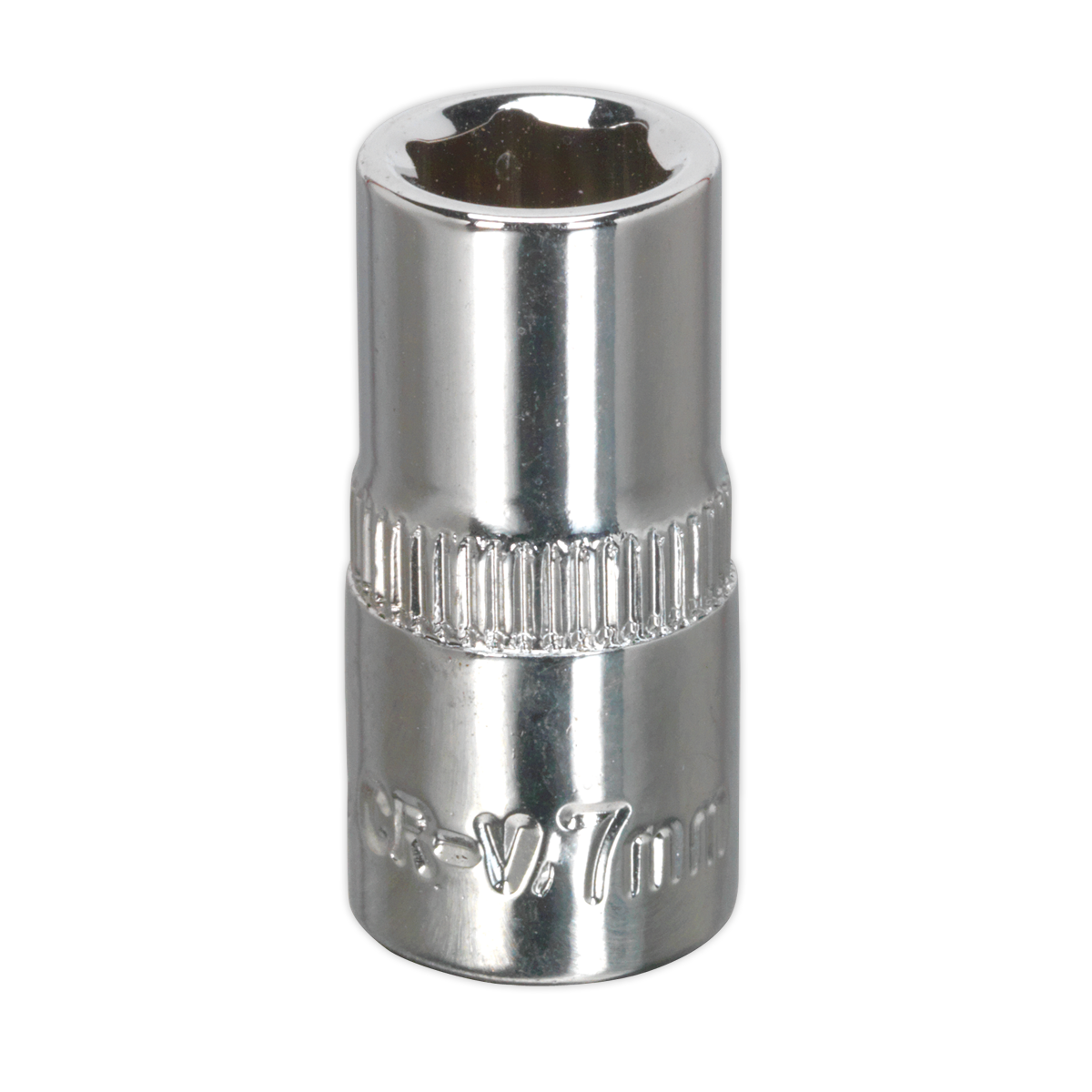 WallDrive® Socket 7mm 1/4"Sq Drive Fully Polished - SP1407 - Farming Parts