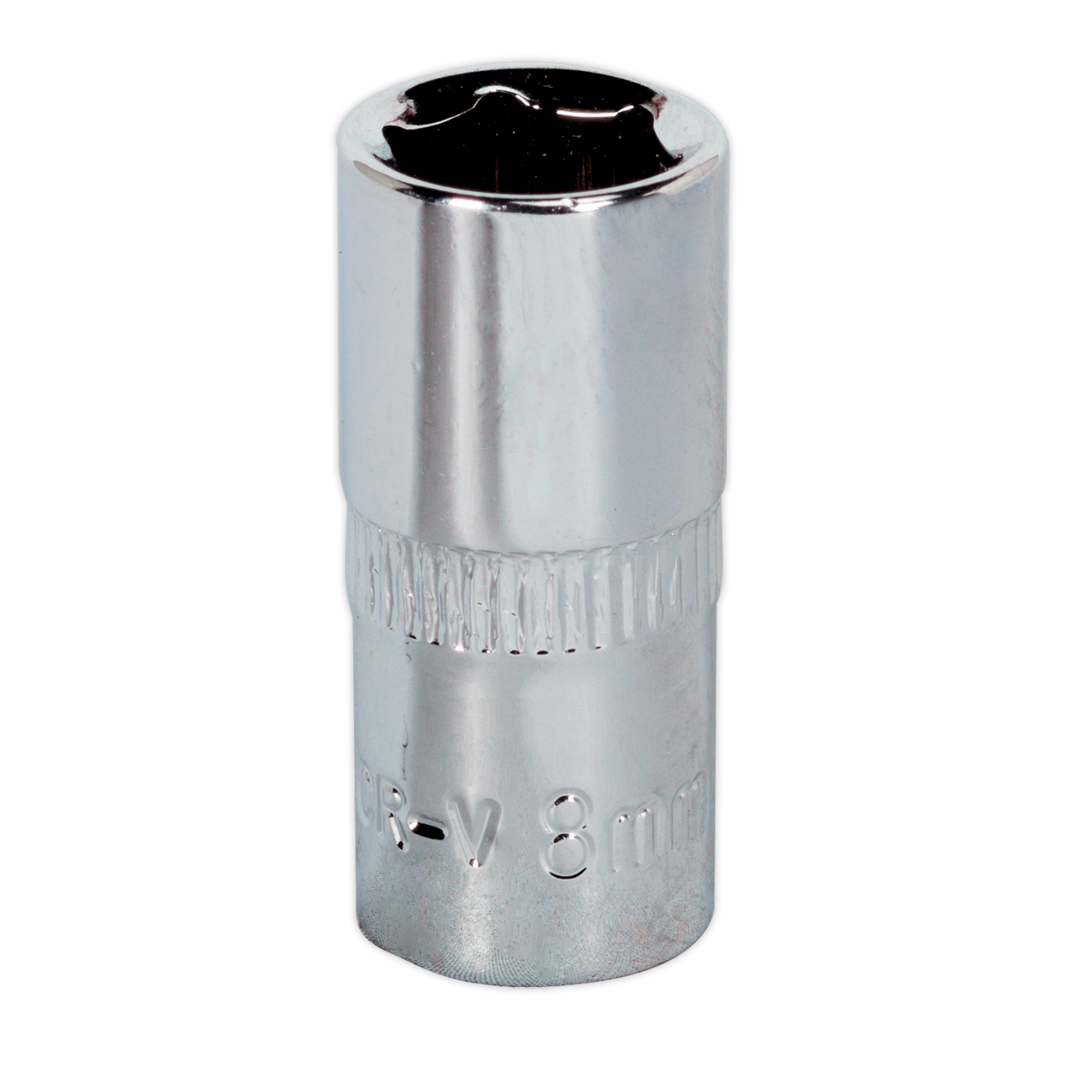 WallDrive® Socket 8mm 1/4"Sq Drive Fully Polished - SP1408 - Farming Parts