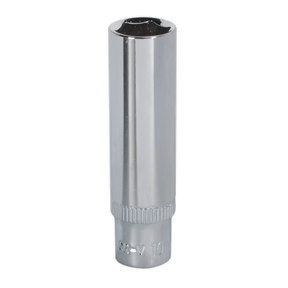 WallDrive® Socket 10mm Deep 1/4"Sq Drive Fully Polished - SP1410D - Farming Parts