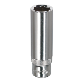 WallDrive® Socket 11mm Deep 1/4"Sq Drive Fully Polished - SP1411D - Farming Parts