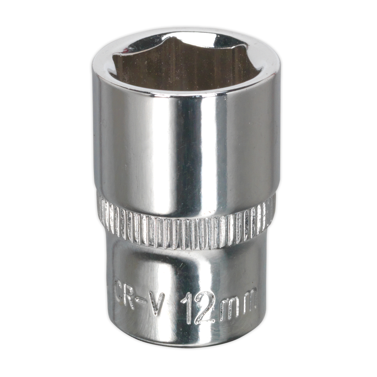 WallDrive® Socket 12mm 1/4"Sq Drive Fully Polished - SP1412 - Farming Parts