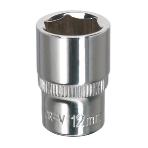 WallDrive® Socket 12mm 1/4"Sq Drive Fully Polished - SP1412 - Farming Parts