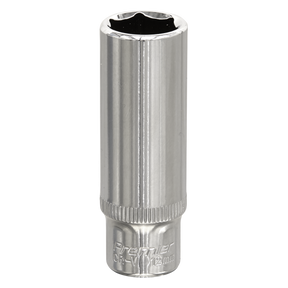 WallDrive® Socket 12mm Deep 1/4"Sq Drive Fully Polished - SP1412D - Farming Parts