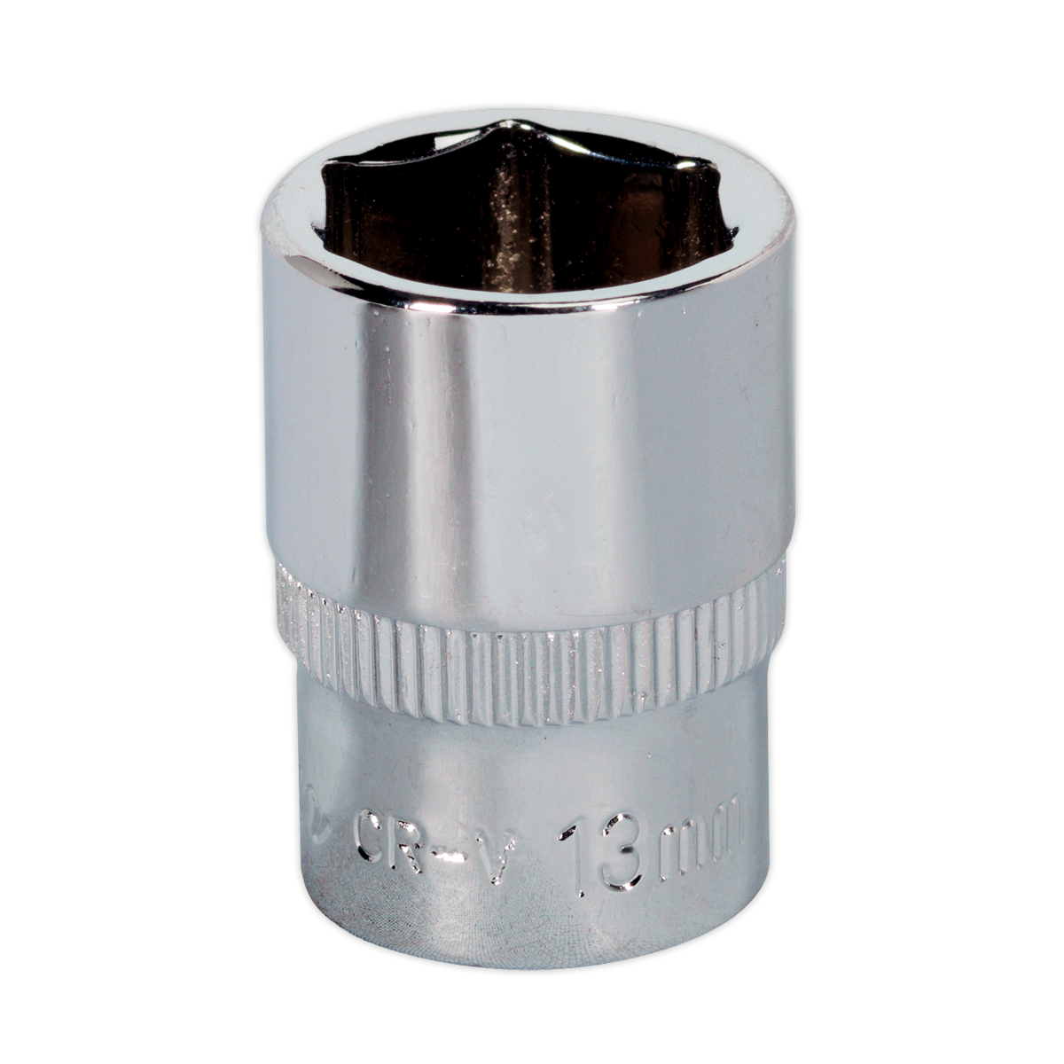 WallDrive® Socket 13mm 1/4"Sq Drive Fully Polished - SP1413 - Farming Parts