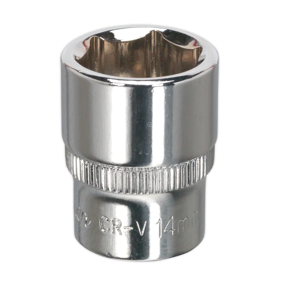 WallDrive® Socket 14mm 1/4"Sq Drive Fully Polished - SP1414 - Farming Parts