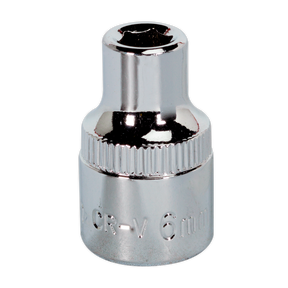 WallDrive® Socket 6mm 3/8"Sq Drive Fully Polished - SP3806 - Farming Parts