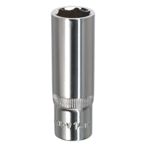WallDrive® Socket 14mm Deep 3/8"Sq Drive Fully Polished - SP3814D - Farming Parts