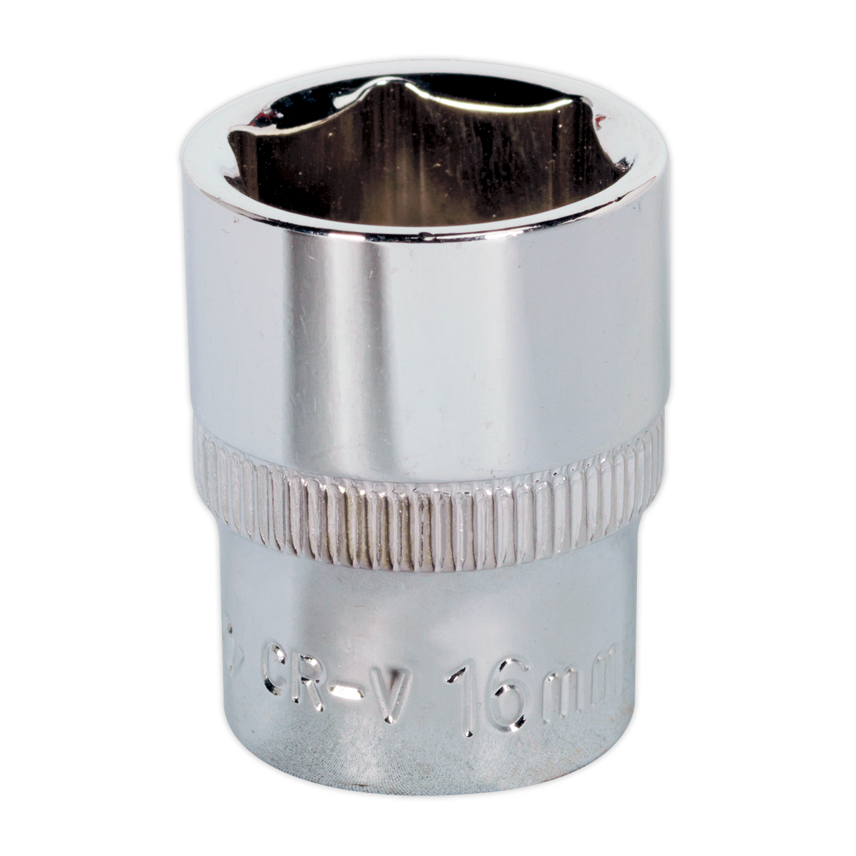 WallDrive® Socket 16mm 3/8"Sq Drive Fully Polished - SP3816 - Farming Parts