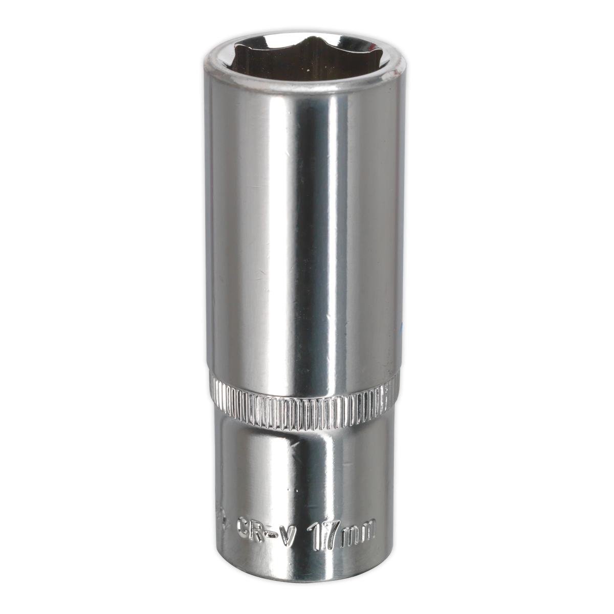 WallDrive® Socket 17mm Deep 3/8"Sq Drive Fully Polished - SP3817D - Farming Parts