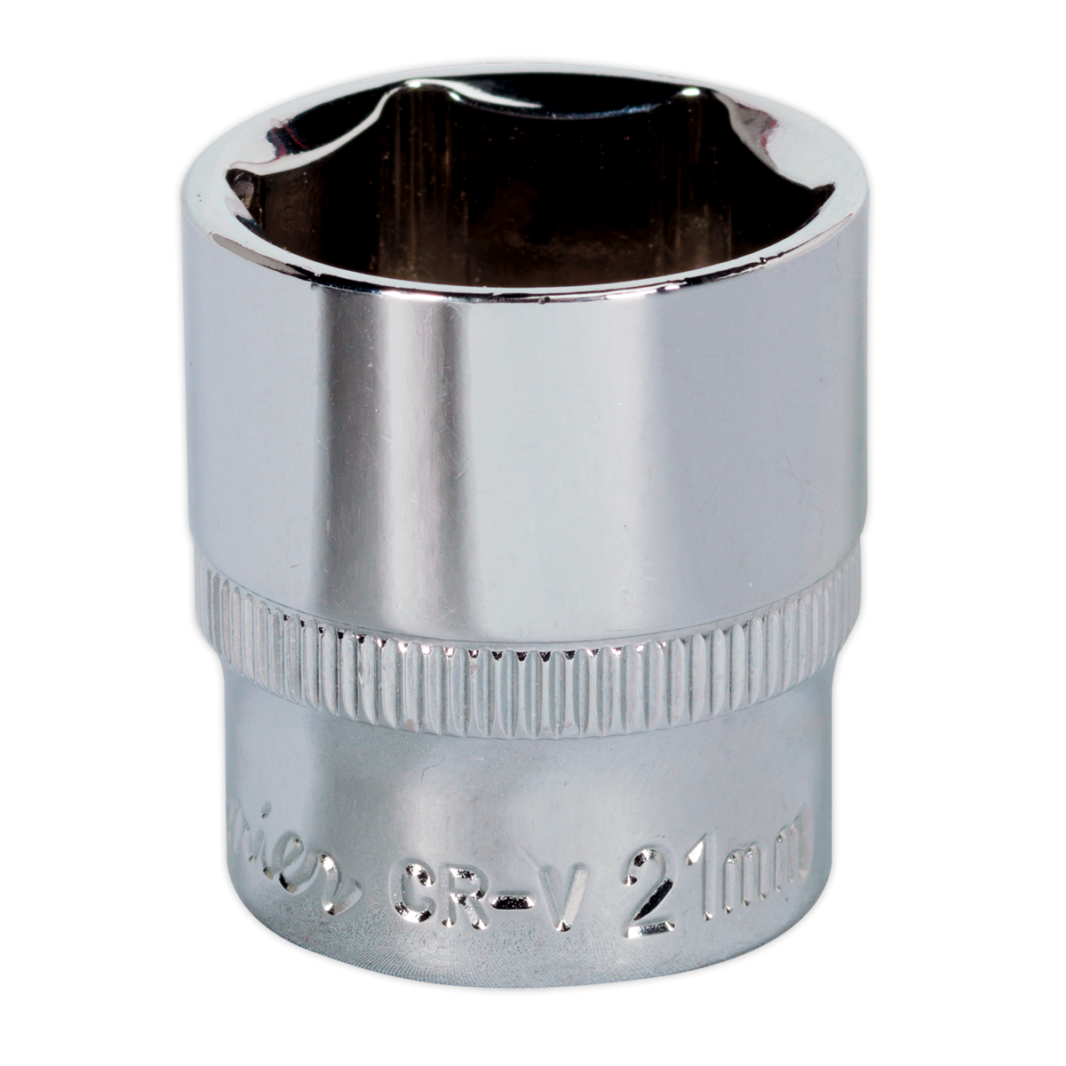 WallDrive® Socket 21mm 3/8"Sq Drive Fully Polished - SP3821 - Farming Parts