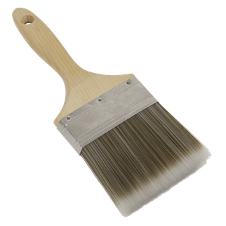 Sealey | Wooden Handle Paint Brush 100mm - SPBS100W