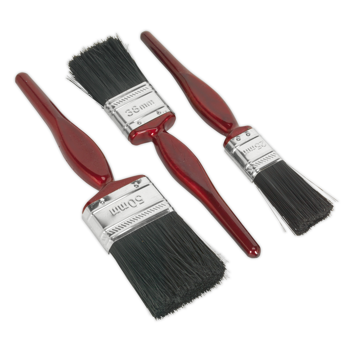 Pure Bristle Paint Brush Set 3pc - SPBS3 - Farming Parts