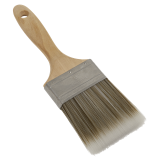 Sealey | Wooden Handle Paint Brush 76mm - SPBS76W