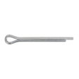 The Sealey Split Pin 4.8 x 51mm, part of the SPI109 pack of 100, is a zinc-plated steel cotter pin bent into a split ring at one end, commonly used to secure bolts and other mechanical parts.