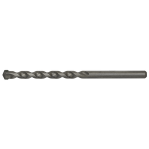 An image of the Sealey Straight Shank Rotary Impact Drill Bit (Ø10 x 150mm - SS10X150) with a twisted design, ideal for general-purpose drilling and compatible with a 1/2" chuck.