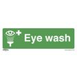 Safe Conditions Safety Sign - Eye Wash - Rigid Plastic - Pack of 10 - SS58P10 - Farming Parts