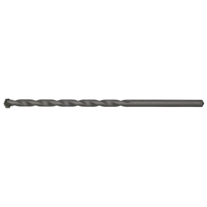 The Sealey Straight Shank Rotary Impact Drill Bit Ø7 x 150mm - SS7X150 is a long, twisted metal drill bit with a flat, pointed tip designed for general-purpose drilling into hard materials.