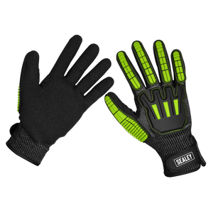 Cut & Impact Resistant Gloves - Large - Pair - SSP39L - Farming Parts