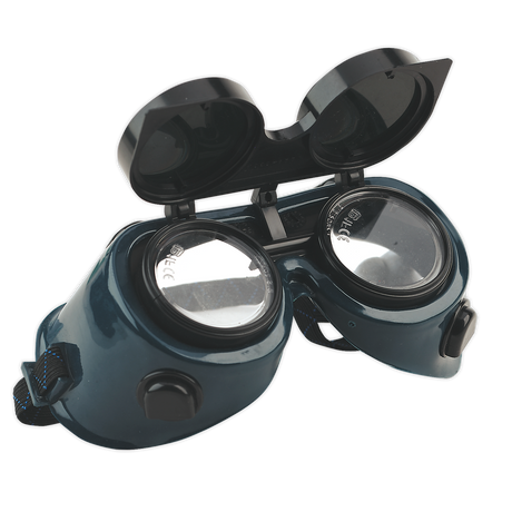 Gas Welding Goggles with Flip-Up Lenses - SSP6 - Farming Parts