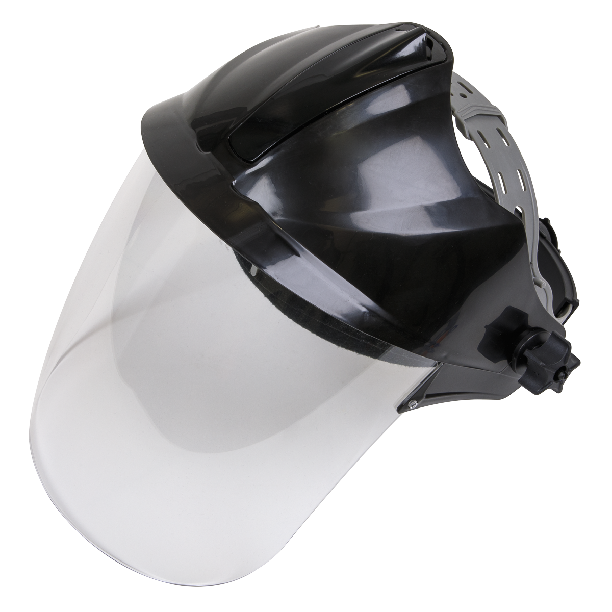 Deluxe Brow Guard with Aspherical Polycarbonate Full Face Shield - SSP78 - Farming Parts